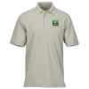 View Image 1 of 3 of Dry Zone Stain Release Mini Grid Polo - Men's
