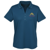 View Image 1 of 3 of Plaited Honeycomb Pique Polo - Ladies'
