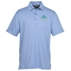 View Image 1 of 3 of Storm Creek Optimist II Microstripe Polo - Men's