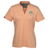 View Image 1 of 3 of Storm Creek Optimist II Microstripe Polo - Ladies'