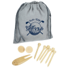View Image 1 of 3 of Bamboo Golf Tee Set with Pouch - 24 hr