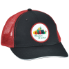 Roadster Sandwich Bill Trucker Cap - Full Color Patch
