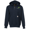 View Image 1 of 3 of Carhartt Paxton Heavyweight 1/4-Zip Hoodie - Embroidered - 24 hr
