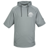 View Image 1 of 3 of Richardson Charge Performance Fleece Short Sleeve Hoodie