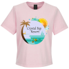 View Image 1 of 3 of Bella+Canvas 6.5 oz. Heavyweight Garment-Dyed T-Shirt - Ladies' - Full Color