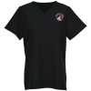View Image 1 of 3 of Hanes Essentials V-Neck Pocket Scrub Top - Ladies'
