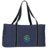 View Image 1 of 1 of Front Pocket Heathered Utility Tote - Embroidered