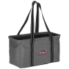 View Image 1 of 1 of Junior Heathered Utility Tote - Embroidered