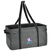 View Image 1 of 3 of Three Pocket Heathered Utility Tote - Embroidered