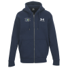 View Image 1 of 3 of Under Armour Icon Fleece Full-Zip Hooded Sweatshirt - Embroidered