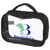 View Image 1 of 4 of Puffer Accent Clear Cosmetic Bag