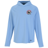 View Image 1 of 3 of Cutter & Buck Prospect Featherlight Stretch Hooded Pullover - Men's