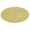 Embellished Seal by the Roll - Oval - 1 1/2 Inches x 2 5/8 Inches