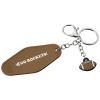 View Image 1 of 2 of Motel Keychain - Football
