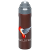 View Image 1 of 7 of Colorful Pop Up Vacuum Bottle - 24 oz.