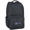 View Image 1 of 5 of Fletcher Laptop Backpack - 24 hr