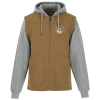 View Image 1 of 3 of Duck Fleece 2fer Hooded Jacket
