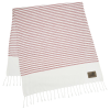 View Image 1 of 3 of Coastline Woven Beach Towel with Patch