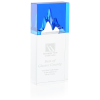 Rainier Crystal Award - 8 inches