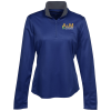 View Image 1 of 3 of Silk Touch Performance 1/4-Zip Pullover - Ladies' - Embroidered - 24 hr