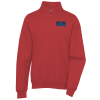 View Image 1 of 3 of Fashion 1/4-Zip Pullover - Embroidered - 24 hr