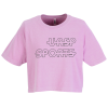 View Image 1 of 3 of American Apparel Garment-Dyed Heavyweight Cotton Cropped T-Shirt - Ladies'