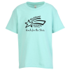 View Image 1 of 3 of American Apparel Fine Jersey T-Shirt - Youth