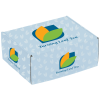 View Image 1 of 6 of Corrugated Mailer Box - 9 1/2 inches x 7 3/4 inches x 4 inches