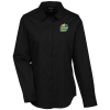 View Image 1 of 3 of Stain Repel Twill Shirt - Ladies' - 24 hr