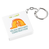 View Image 1 of 3 of Tape Measure / Level Keychain - Full Color