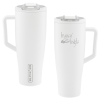 View Image 1 of 5 of BruMate Era Flip Vacuum Tumbler with Straw - 40 oz. - Laser Engraved - 24 hr