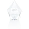 Hobart Prismatic Crystal Award - 8 inches