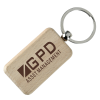 View Image 1 of 2 of Hampton Wood Keychain - Rectangle