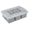 View Image 1 of 6 of Silicone Ice Cube Tray with Snap-On Lid