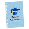 View Image 1 of 4 of Soft Spiral Monthly Pocket Planner Notebook - Academic