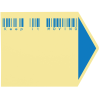 View Image 1 of 2 of Post-it® Custom Notes - Arrow - 25 Sheet