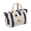 View Image 1 of 1 of Striped Canvas Tote - Large