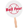 View Image 1 of 2 of Hand Fan - 8" Round