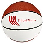 Mini Rubber Basketballs, 4ct