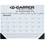 Desk Pad Calendar with Vinyl Corners