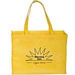 Gusseted Polypropylene Tote - 12" x 16" - 24 hr