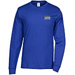 Hanes Authentic LS T-Shirt - Embroidered
