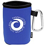 Collapsible Koozie&reg; Can Cooler with Carabiner