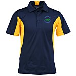 Side Blocked Micropique Sport-Wick Polo - Men's - Embroidered
