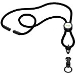 Economy No-Twist Lanyards, Full Color Imprint (One Side) Polyester Lanyard  - MyBadges USA