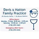 Billboard Magnet - 20 mil - 4" x 6" - 24 hr