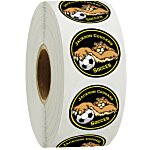 Full Color Sticker by the Roll - Circle - 1 inch