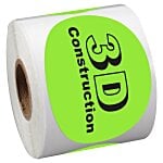 Sticker by the Roll - Oval - 2" x 3"