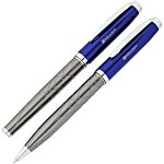 Guillox Nine Twist Metal Pen & Rollerball Pen Set with Gift Package