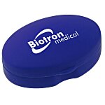 Oval Pill Box - Opaque - 24 hr